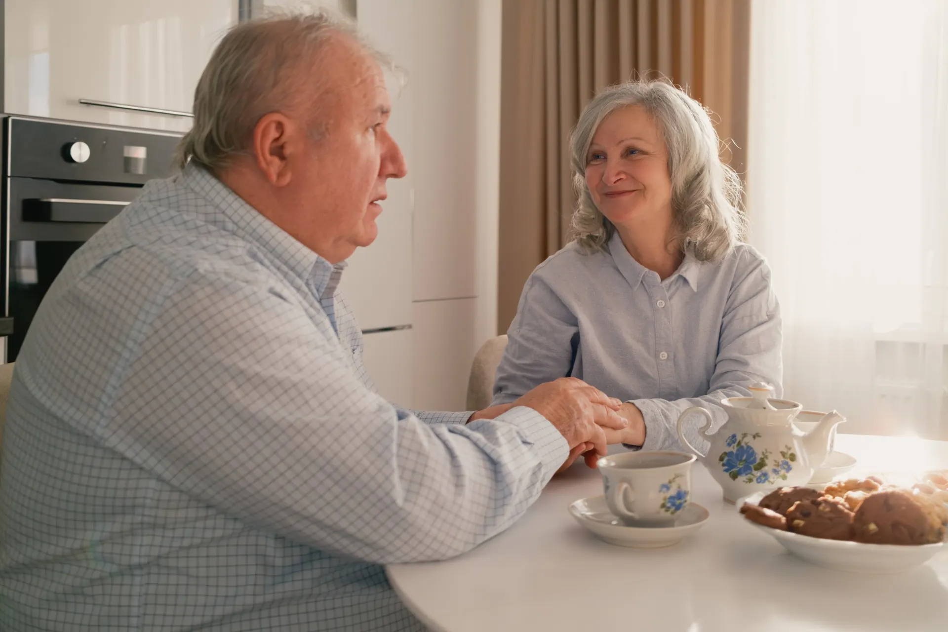 Ironing clothes at home
